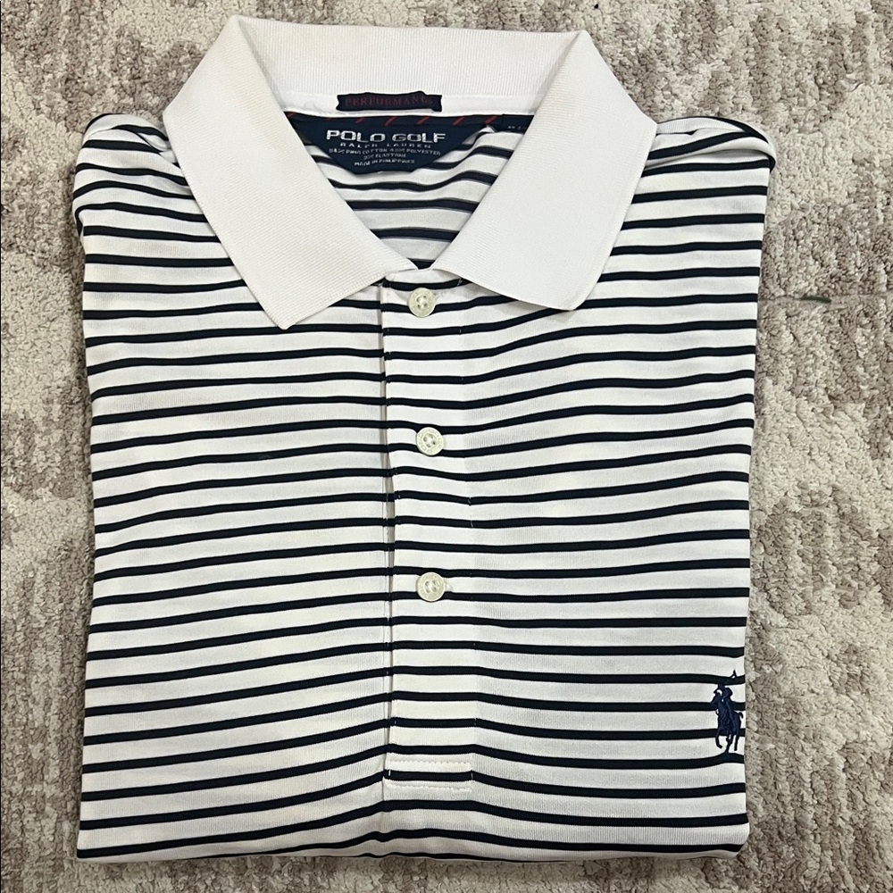 Polo Golf Spanish Bay Pebble Beach Shirt Sz. M